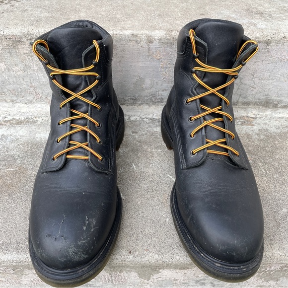 Red Wing 607 Supersole 2.0 Men's Leather Heavy Duty Work Soft Toe Boots Size 13 - Picture 2 of 11